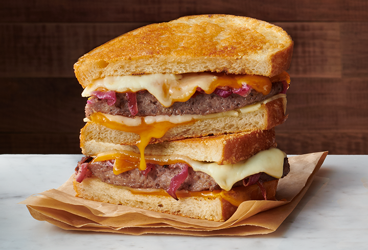 Sourdough Patty Melt (Hot Sandwich)